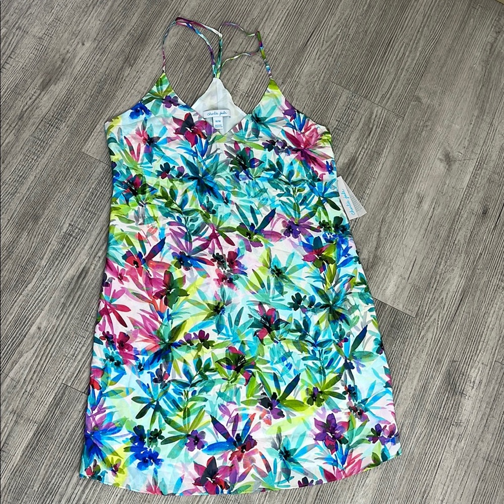 Charlie Jade Multicolor Floral Dress size M